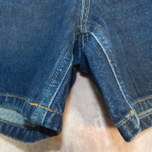 Tommy Hilfiger Womens Dark Wash Dark Blue Denim Jean 100% Cotton Shorts Size 9 - Picture 2 of 7